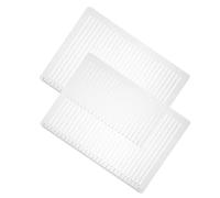 Sosoport 2 Sets Line Stencil Writing Guide Template for Students Professionals Multi-Purpose Wear-Resistant Plastic with 27 Grids for Engineering Drawings and Creative Projects