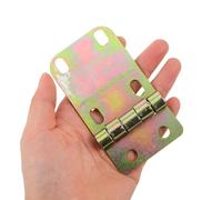 Sosoport 2 Sets Trash Can Lid Hinge Pins Replacement Kit with Screws and Bracket City Trash Bin Hinge Hardware for Waste Container Repair Compatible with Outdoor Sanitation Bins