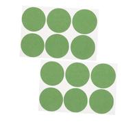 Sosoport 2 Sheet Self-adhesive Snooker Table Repair Patch Kit Pool Table Felt Mending Stickers with Strong Adhesive Color-retentive Easy DIY Repair for Billiard Cloth Tears