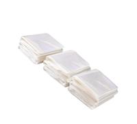 Sosoport 200 Pcs Clear Pof Heat Shrink Bags Flat Mouthed Packaging Film for Fresh Keeping Multipurpose Sealer Bags with Strong Moisture Resistance and Scratch Protection