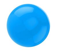 Sosoport 200mm Sky Blue Stainless Steel Gazing Ball Hollow Decorative Hanging Globe Mirror Sphere for Shop Window and Home Decor