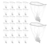 Sosoport 200Pcs Disposable Kitchen Sink Strainer Bags with Elastic Mesh Filter and Storage Box, Anti-Clogging Drain Filter Net for Garbage Disposal and Kitchen Sink Saver