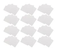 Sosoport 200Pcs White Blank Cardstock Note Cards 9X5.4Cm Small Index Flashcards for Students Teachers Vocabulary Practice Revision Study Paper