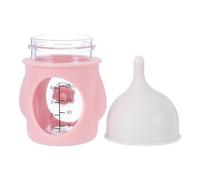 Sosoport 20ml Small Newborn Nursing Bottle with Soft Silicone Nipple for Kittens and Orphaned Pets, Featuring Mother’s Touch Simulation and Anti-Choke Design for Safe Feeding and Special