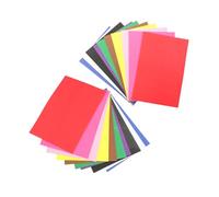 Sosoport 20pcs Eva Foam Sheets for DIY Crafts Non Adhesive Sponge Paper for Handmade Projects Preschool Art Scrapbooking Origami Supplies to Boost Motor Skills and Creativity