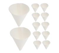 Sosoport 25pcs Disposable Paper Funnels for Motor Oil Change Large Capacity No Spill Oil Fill Funnels for Compact Space Saving Design for Automotive Use and
