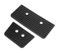 Sosoport 2pcs Bass Drum Pedal Anti-slip Rubber Pad with Firm Grip and Easy Setup Compatible with Jazz Drum