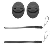 Sosoport 2pcs Bicycle Phone Holder Adapter Secure Mount for Edge Gps Cycling Computer Adhesive Plate for Bikes Outdoor Commuter