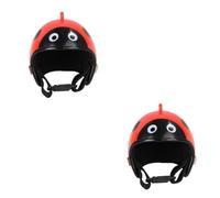 Sosoport 2pcs Chick Hat for Pet Adult Chicken Costume Accessory Helmet Sun Rain Protection Pet Supplies