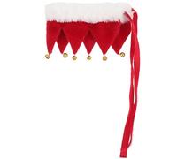 Sosoport 2pcs Christmas Pet Collar Bell Lightweight Holiday Accessory for Cats and Dogs for Festive Gatherings and Photos Charming Design