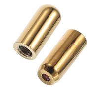 Sosoport 2pcs Dowsing Rod End Caps Plugs for Accurate Feng Shui Guidance Accessories for Treasure Hunting and Water Divining Essential for Spiritual Use