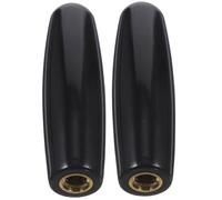 Sosoport 2pcs Ergonomic Plastic Beer Tap Handle Reusable Faucet Replacement for Bars Kegerators Homebrewers Restaurants Smooth Grip