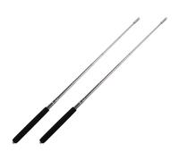 Sosoport 2pcs Extendable Stainless Steel Classroom Pointer Handheld Whiteboard Teaching Aid for Teachers and Presenters
