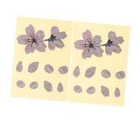 Sosoport 2pcs Guitar Fretboard Flower Decal Stickers Sakura Petal Design Decorative Fingerboard Stickers for Acoustic Electric Guitar Ukulele Bass Instrument Accessories