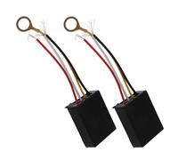 Sosoport 2Pcs LED Touch Dimmer Switch 3A Plastic Touch Lamp Toggle Switch with Dimming Function for Table Lamp Control and Sensor Repair Kit