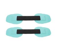 Sosoport 2Pcs Light Green Kayak Paddle Grip Cushions with PVC Strap Side Mount Carry Handles for Inflatable Boats and Paddle Boards Replacement Handles for Ocean Kayaking