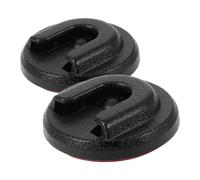 Sosoport 2pcs Microphone Hanger Hook Mount for Motorcycle and Car Radio Accessories Durable Lightweight Secure Fit Compatible with Various Models