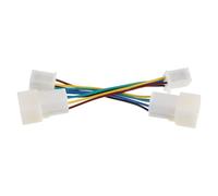 Sosoport 2pcs Motor Wire Connector Electric Bicycle Modification Parts with ABS Waterproof Wire Connector for Professional Electric Bicycle Modification