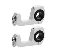 Sosoport 2pcs Motorcycle Handguards Handlebar Mounting Bracket Fat Clamp for Dirt Bike Handlebar Protector