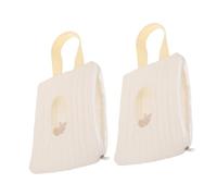 Sosoport 2pcs Portable Wipe Dispenser Refillable Wipes Container for Diaper Bag Travel Bathroom Nursery Lightweight Durable Holder for Wet Dry
