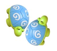 Sosoport 2pcs Retractable Turtle Measuring Tape for Sewing Projects, Lightweight Soft Abs Construction, Dual-sided Small Tape Measure for Beginners and Handicrafts