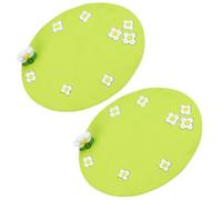 Sosoport 2pcs Silicone Anti-slip Pads for Car Dashboard Non Slip Mat for Car Interior Holds Items Firmly Cold Resistant to Decorate Your Vehicle