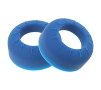 Sosoport 2pcs Silicone Baseball Bat Grip Choke up Rings for Softball and Baseball Bats Shock Absorption and Quick Adjustment Features, for Practice and Tournaments
