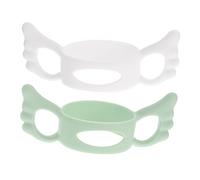 Sosoport 2pcs Silicone Bottle Covers Feeding Bottle Sleeves Handles for Wide Mouth Suitable for Milk and Born