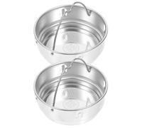 Sosoport 2pcs Stainless Steel Tea Infuser Fine Mesh Filter 52.5mm Diameter Tea Strainer for Insulation Bottles Accessory