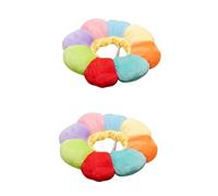 Sosoport 2pcs Sunflower Protective Recovery Collar for Cats and Dogs Anti-bite Anti-scratch Comfortable Design for Wound Healing and Care Suitable for Pets