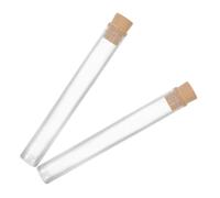 Sosoport 2pcs Transparent Cat Whiskers Collection Bottle Clear Pet Hair Memorial Keepsake Jars for Cat and Dog Hair Preservation Elegant High Transparency Containers for Cherishing Pet