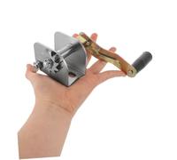 Sosoport 2PCS Volleyball Net Winch Hand Crank Tensioner Kit for Outdoor Sports Cord Handle Assembly Compatible with Multiple Net Poles for Backyard Beach and Portable Badminton Use