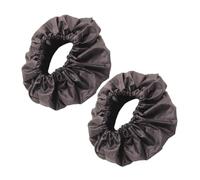 Sosoport 2pcs Wheel Protective Cover for Stroller Pram Wheel Rim Covers Easy to Install