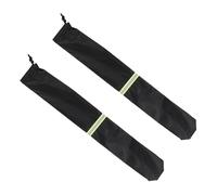 Sosoport 2pcs Windshield Wiper Covers 420d Waterproof Protective Sleeves with Reflective Strips 67x10cm for Cars Trucks Rvs, Anti-ice Snow Frost and Bird Droppings Protection