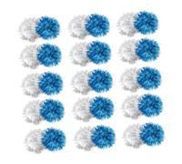 Sosoport 30pcs Glitter Toy for Cats Dogs Colorful Elastic Interactive for Kittens and Small Pets Prevent Scratching Random Colors