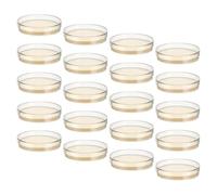 Sosoport 30pcs Sterile Nutrient Agar Petri Dishes 7cm Pre-poured Lab Plates with Agar for Microbiology and Mycology Science Projects, Compact and Convenient for Professionals and Students