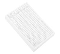 Sosoport 32Pcs Golf Scorecard Book Refill Pads on Coated Paper for Accurate Game Scoring, Portable Golf Score Sheets Suitable for Tournaments, Driving Range, and Practice Sessions