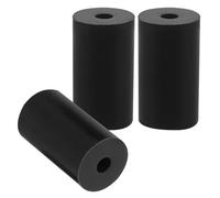 Sosoport 3pcs Compound Bow Arrow Absorber Accessory Bow Balance Stabilizer Black Neoprene Rubber String Stabilizer Materials Shooting Stability Shock Absorption for Archers Target Practice