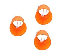 Sosoport 3pcs Funny Foldable Cat Tunnel Toy Tube for Kittens Interactive Pet Plaything Hanging Convenient Storage