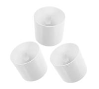 Sosoport 3pcs Golf Putting Cups with Drainage System for Clean Practice Golf Hole Cup Covers for Indoor Outdoor Office Patio Training