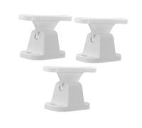 Sosoport 3pcs Heavy-duty Rv Door Catch Kit T-type Trailer Gate Latch Easy Install White Door Holder for Motorhome Camper Trailer Travel Accessories