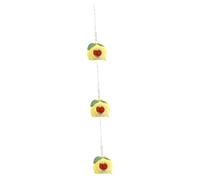 Sosoport 3pcs Lovely Fruit Design Hanging Hammock Bed for Hamsters and Pets Sleep Bag for Warmth for and More