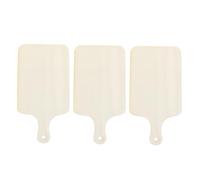Sosoport 3Pcs Mini Cutting Boards Multi Function Chopping Boards with Smooth Surface for Serving Cheese Fruits and More Kitchen Accessory