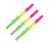 Sosoport 3Pcs Multicolored Pinata Sticks for Fun Party Props for Pinata Knock Game for Birthday Celebrations Carnival Events and Family Gatherings Sturdy and Safe Design