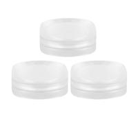 Sosoport 3pcs Portable Makeup Organiser Compact Abs Frosted Eyeshadow Case Blusher Tray for Personal Use and Professional Settings, Versatile Cosmetic Storage for Beauty Enthusiasts