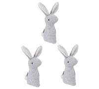 Sosoport 3pcs Rabbit Squeaky Dog Toy Interactive Chew Toy for Pets Designed for Chewing and Playtime Fun Durable and Engaging Bunny for Dogs