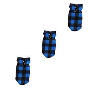 Sosoport 3pcs Small Dog Winter Vest D-ring Leash Attachment Stylish Warm Pet Waistcoat for Small to Dogs for Everyday Wear and Outdoor Activities