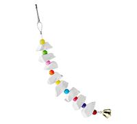 Sosoport 3pcs Wear-resistant Parrot Chewing Toy Calcium Supplement Bone Plaything for Birds for Parrots Budgies Cockatiels and Birds