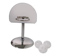 Sosoport 3sets Silver Basketball Stand Toy for Parrots Bird Chewing Educating Toy Fun Indoor Activity for Budgies and Cockatiels for Parrot Playtime