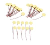 Sosoport 40Pcs Piezo Discs with Leads Guitar Instrument Sound Sensor Durable Acoustic Pickup for Enhanced Performance for Box Guitars and Drum Triggers
